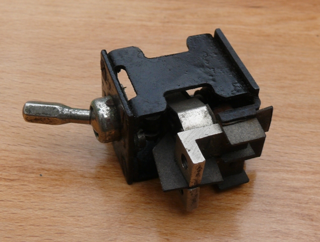 Dashboard light switch.